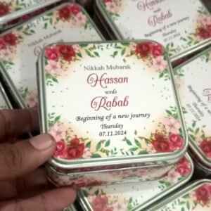 square silver tin box 4 inch square silver tin box 4 inch