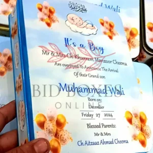 Baby Boy Announcement Boxes Baby Boy Announcement Boxes