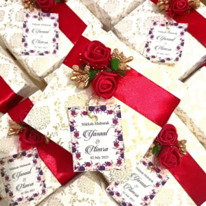 Mehroon Theme Printed Box Mehroon Theme Printed Box