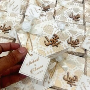 Printed box wooden qabool hai Printed box wooden qabool hai