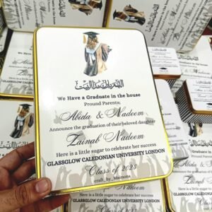 Graduation sweet boxes