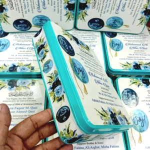 1 kg Blue floral box